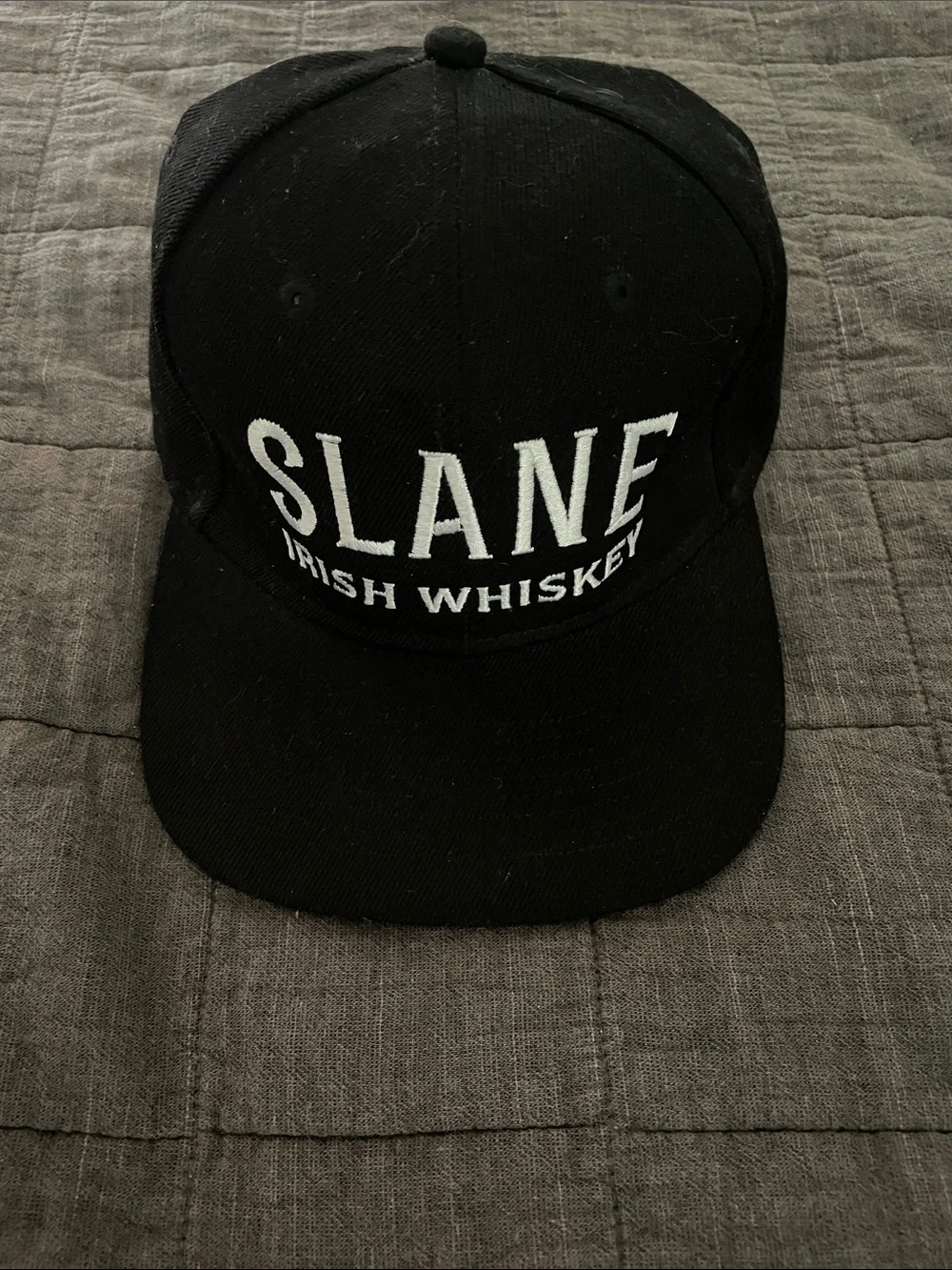 Slane Irish Whiskey Black Logo Cap